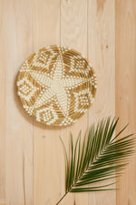Ivory Palm Star Basket