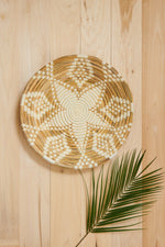 Ivory Palm Star Basket