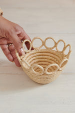 Natural Rings Catch All Mini Basket
