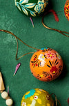 Handpainted Floral Ornament