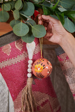 Handpainted Floral Ornament