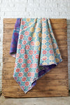 Embroidered Rare Vintage Kantha Quilt Frida
