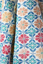 Embroidered Rare Vintage Kantha Quilt Frida