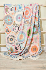 Embroidered Suzani Blanket Rati