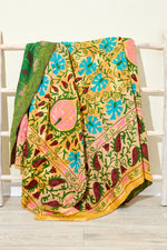 Vintage Suzani Kantha Quilt Tejal