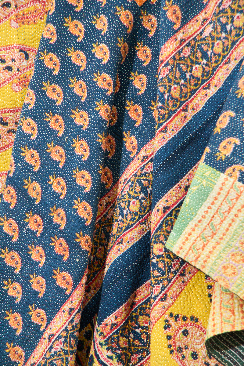 Vintage Kantha Quilt Prisha