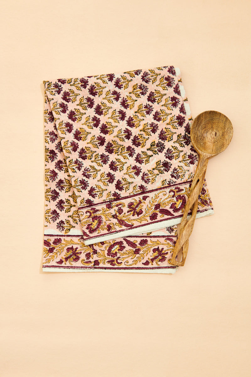 Block Print Waffle Kitchen Towels