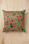 Silk Suzani Pillow Holly Blossom