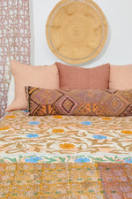 Block Print Vintage Kantha Quilt Navya