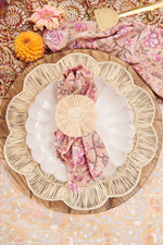 Iraca Double Scallop Placemat