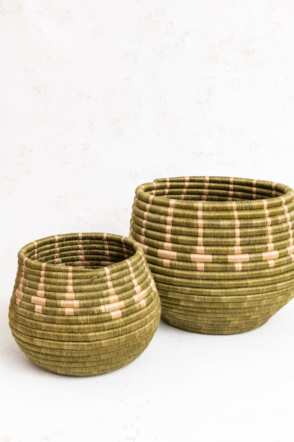 Handwoven Planter Basket Grass