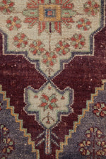 Vintage Turkish Mini Rug