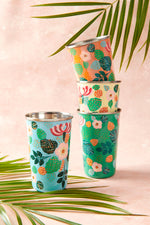Handpainted Kashmiri Steel Tumblers