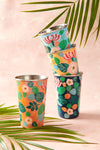 Handpainted Kashmiri Steel Tumblers