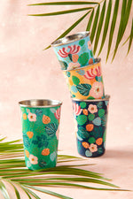 Handpainted Kashmiri Steel Tumblers