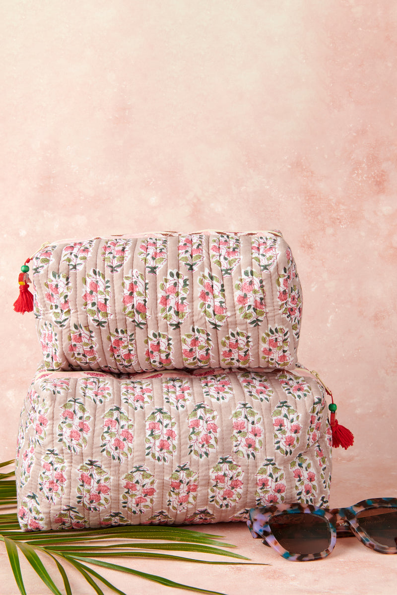 Block Print Travel Bags