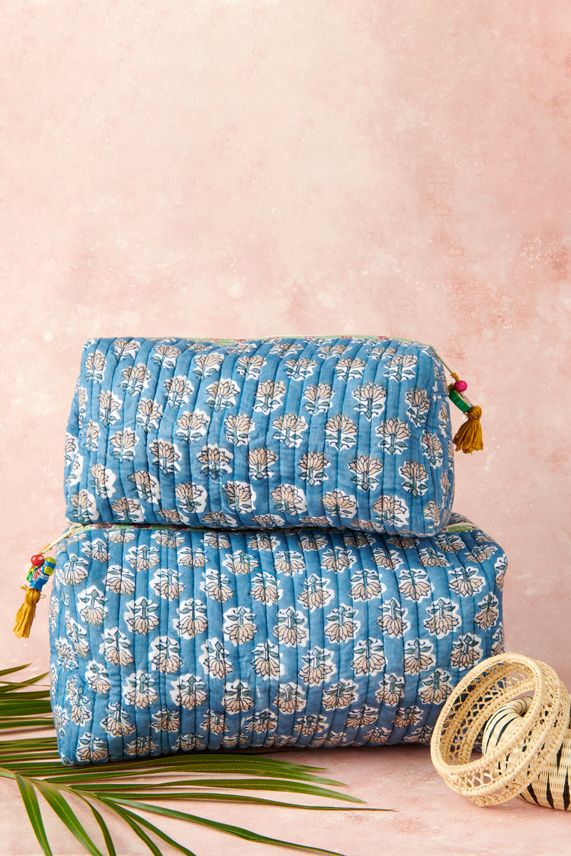 Block Print Travel Bags