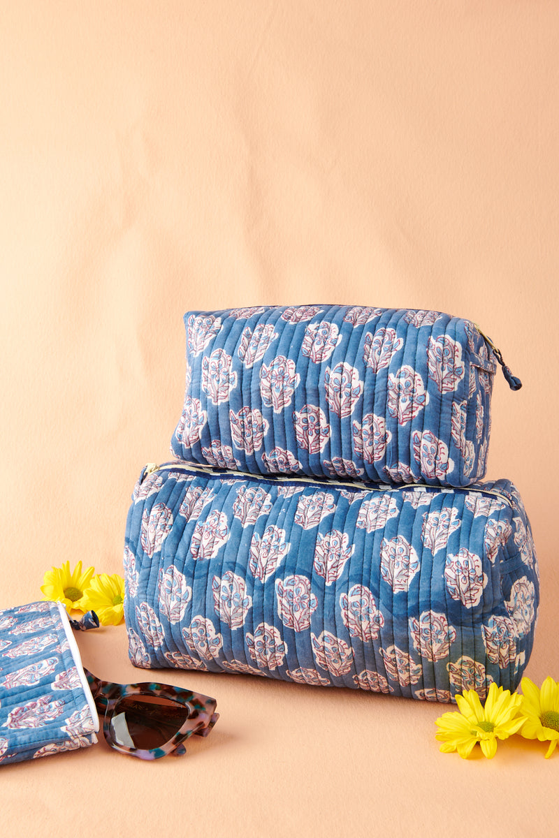 Block Print Travel Bags