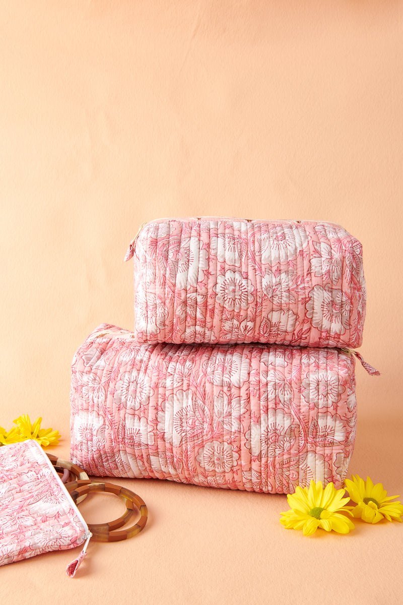 Block Print Travel Bags