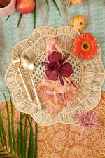 Iraca Double Scallop Placemat