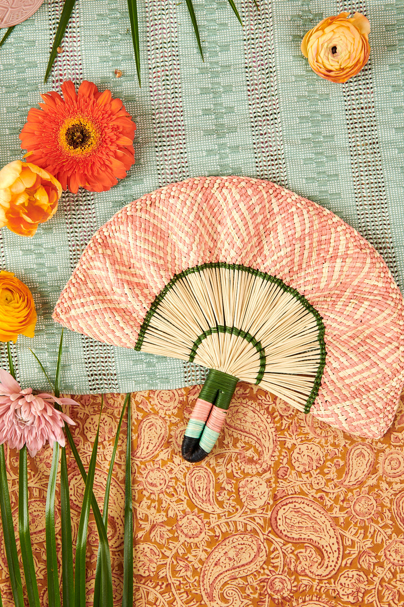 Handwoven Toquilla Fan
