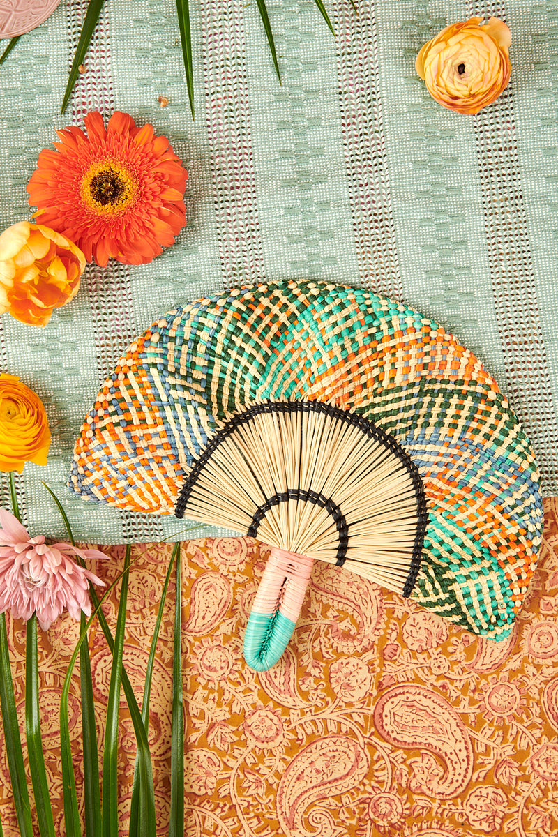 Handwoven Toquilla Fan