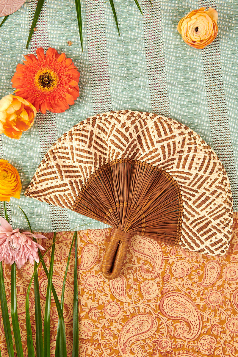 Handwoven Toquilla Fan
