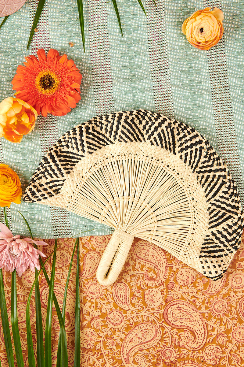 Handwoven Toquilla Fan
