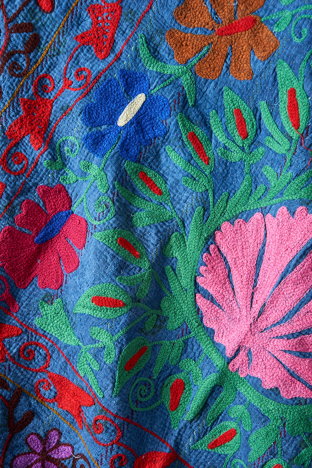 Vintage Suzani Kantha Quilt Neha