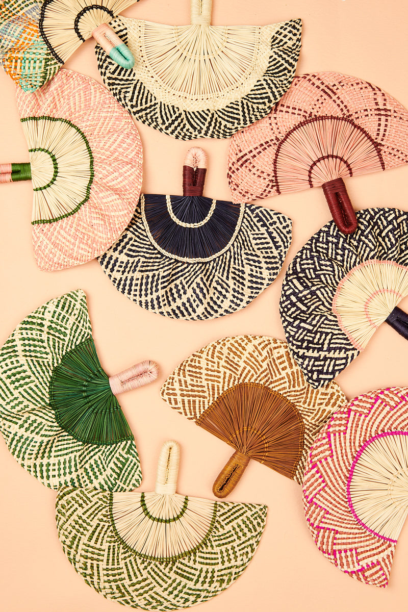 Handwoven Toquilla Fan