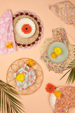 Iraca Double Scallop Placemat