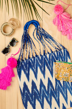 Pom Pom Tassel Hot Pink