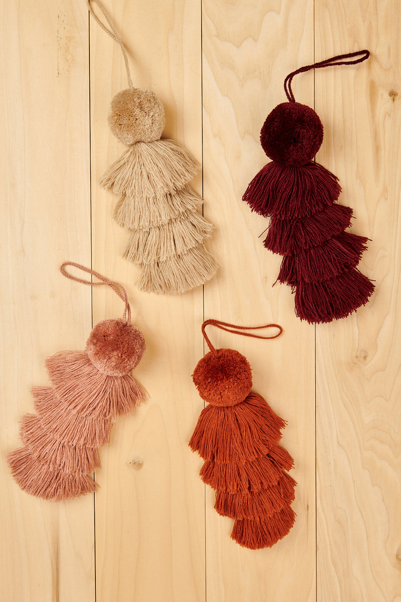 Pom Pom Tassel Natural