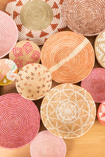 Blush Terra Triangles Basket Charger Placemat