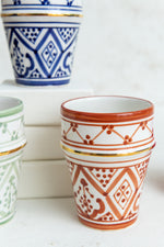 Moroccan Beldi Souk Ceramic Cups